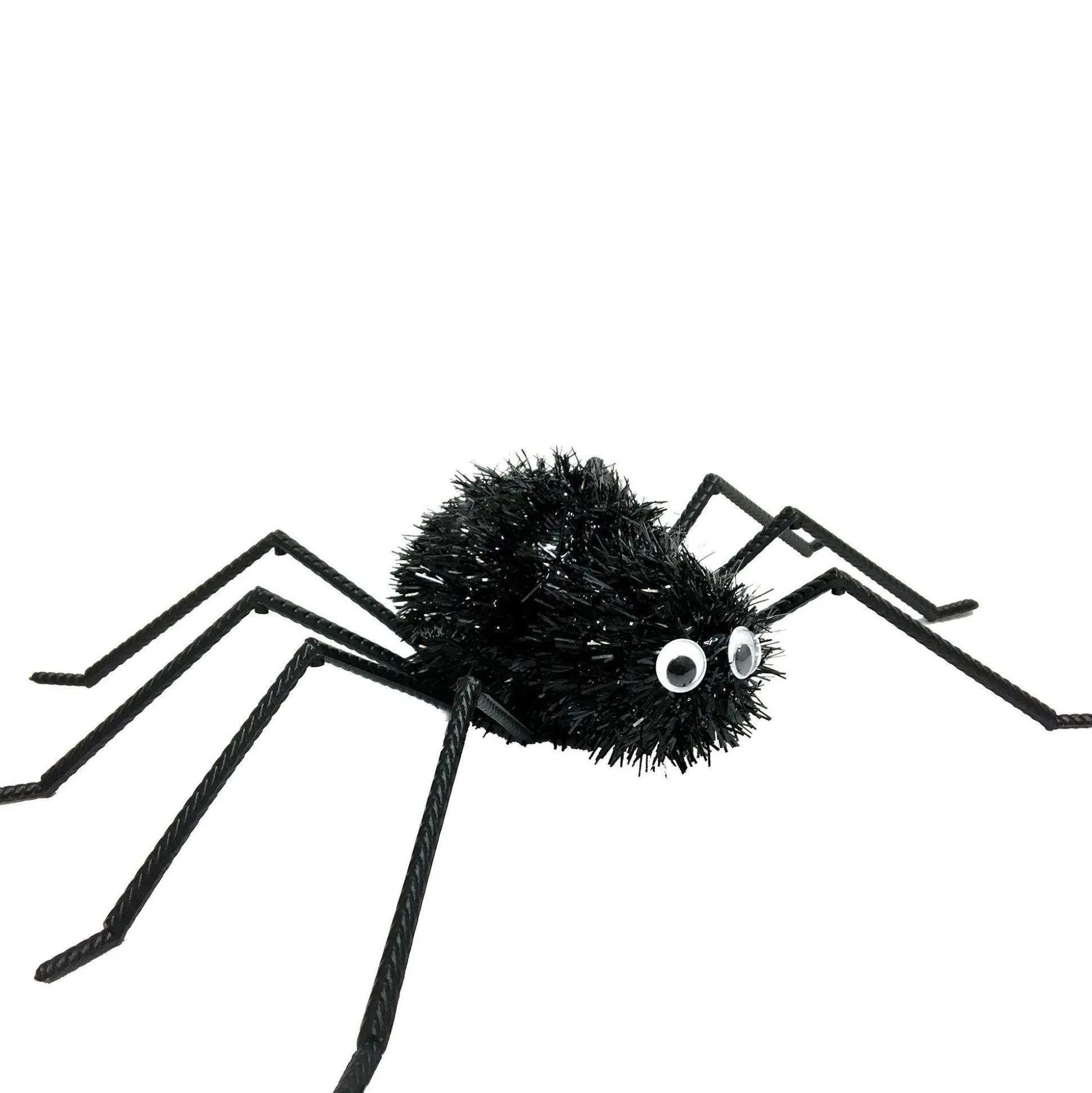 Party City Tinsel Black Spider Decoration| Creatures