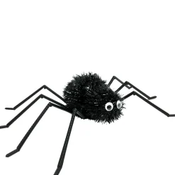 Party City Tinsel Black Spider Decoration| Spiders & Webbing