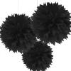 Party City Tissue Pom Poms 3Ct| Boneyard Glam