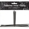 Party City Tombstone Metal Stakes 6Ct| Tombstones & Fencing