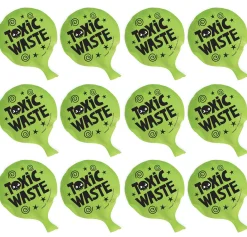 Party City Toxic Waste Whoopee Cushions 12Ct| Favors & Favor Bags