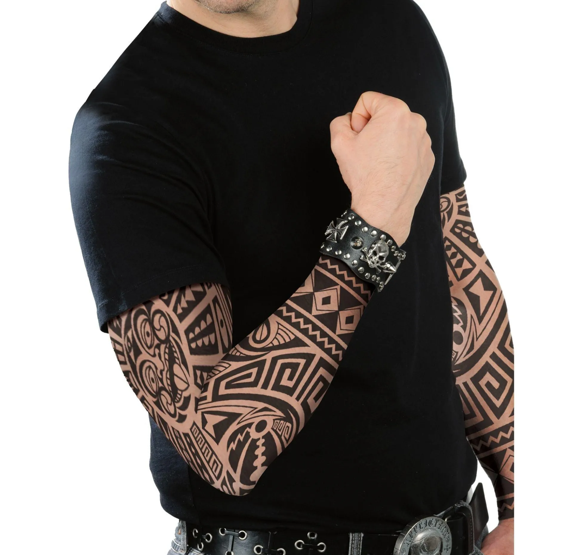 Flash Sale Tribal Tattoo Sleeves Makeup