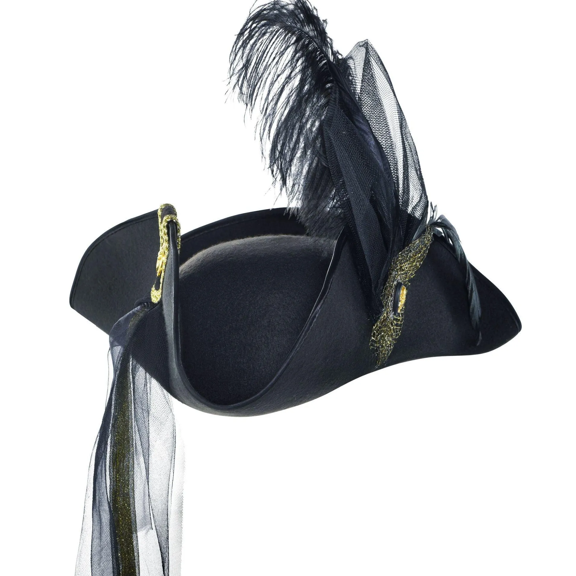 Hot Tricorn Couture Pirate Hat Hats
