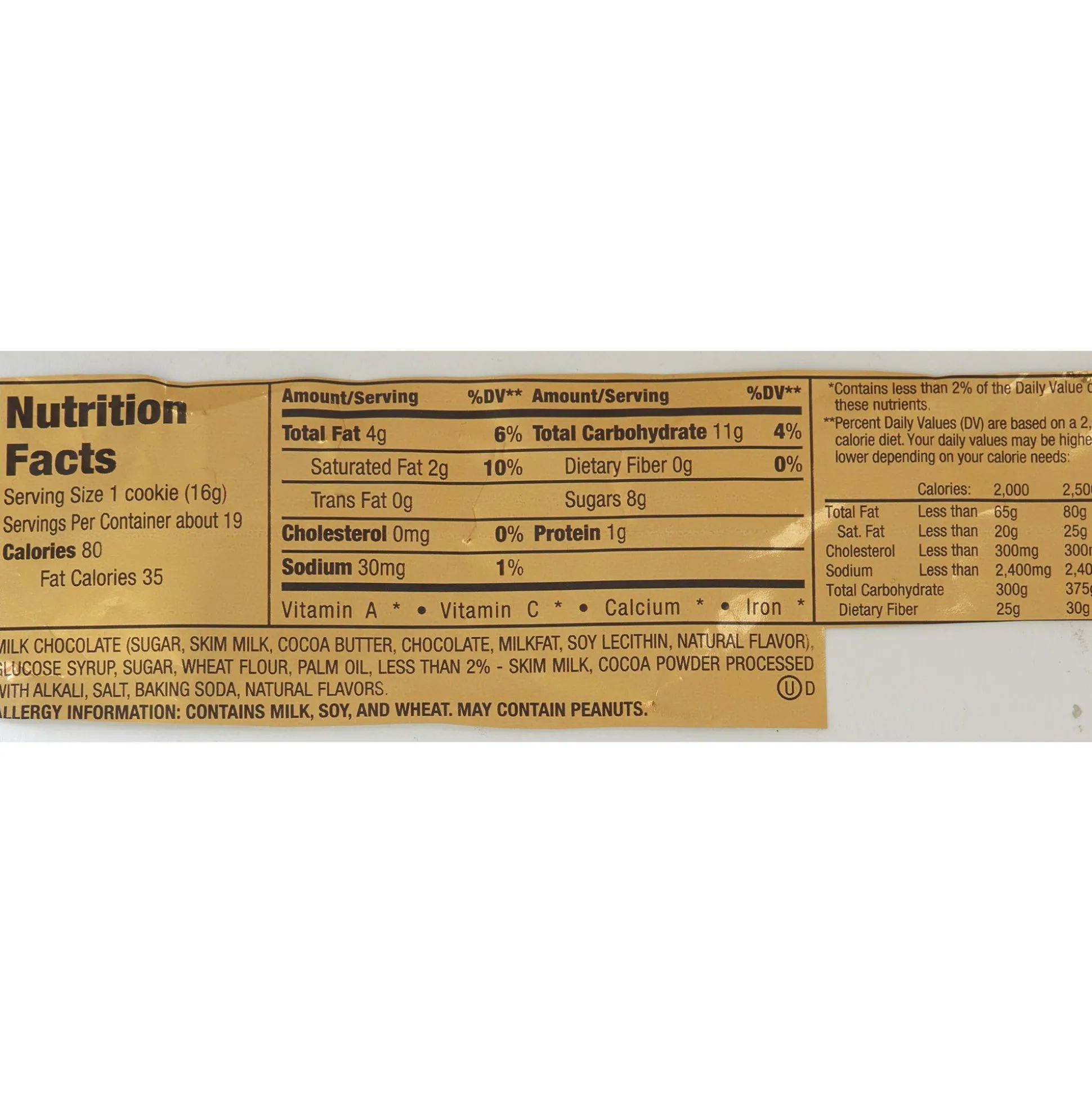 Best Sale Fun Size Caramel & Milk Chocolate Cookie Bars Bag, 20Pc Bulk Candy