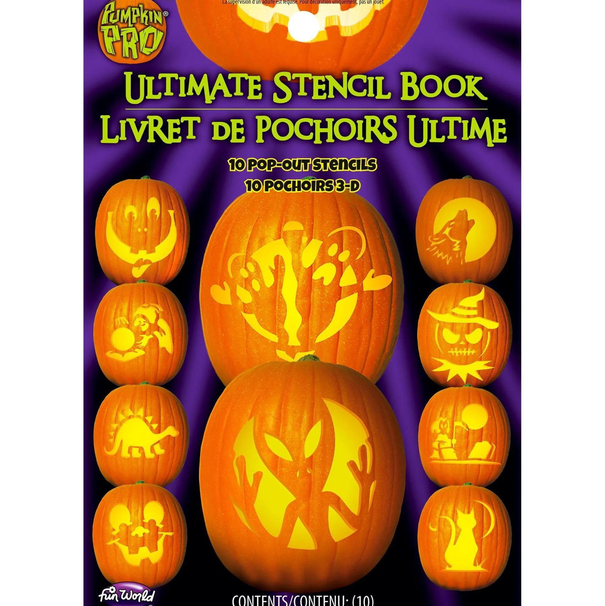 Party City Ultimate Pumpkin Carving Stencil Book| Pumpkin Carving Kits