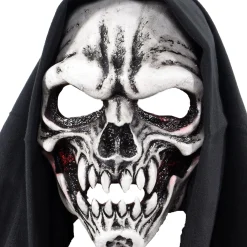 Best Uv Hooded Skeleton Mask Scary