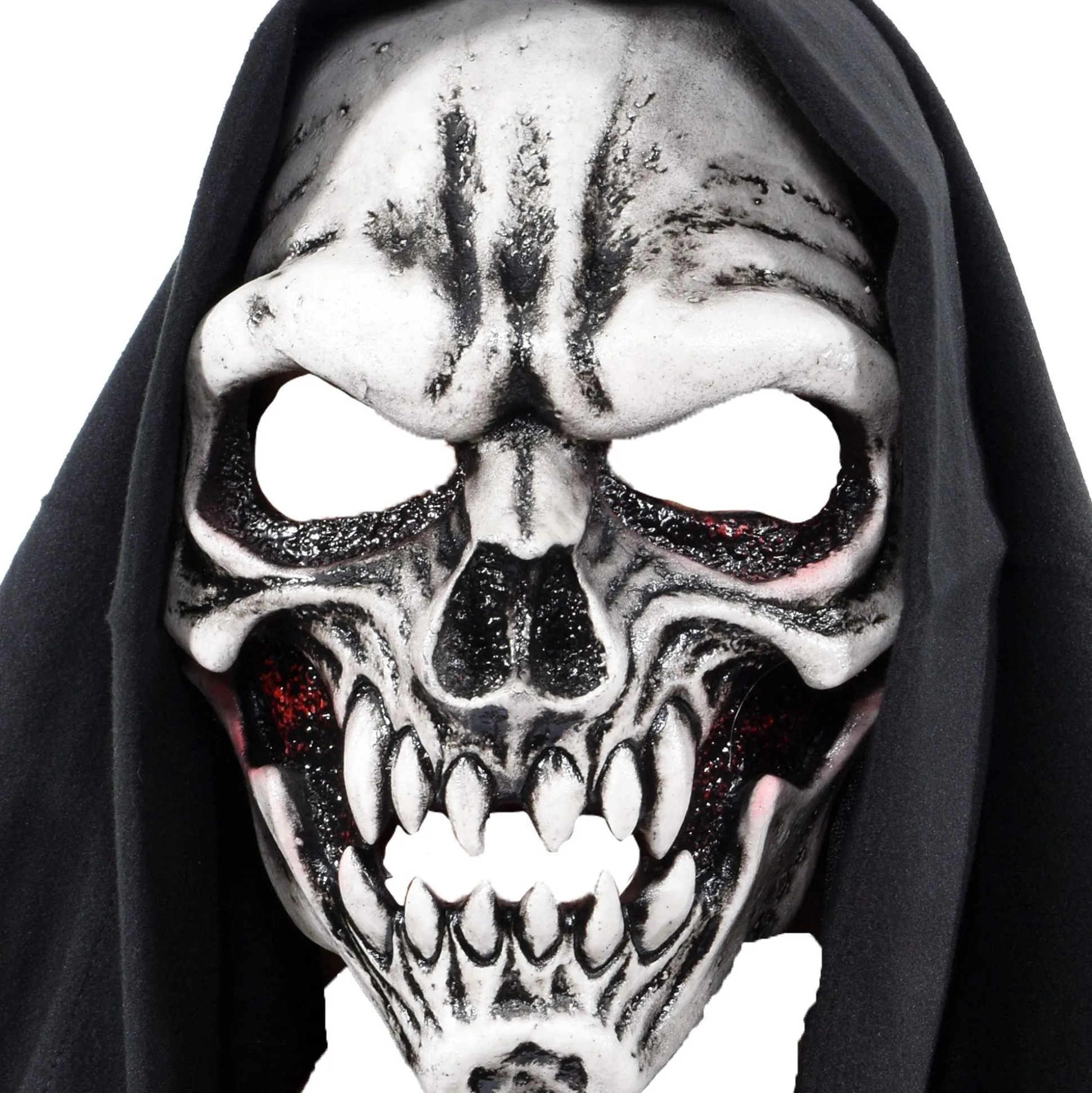 Best Uv Hooded Skeleton Mask Scary
