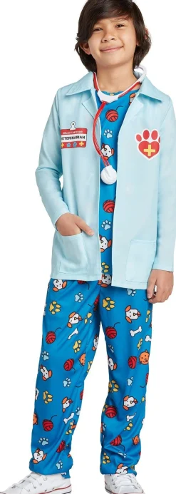 Party City Veterinarian Scrubs Costume For Kids|Boy Career