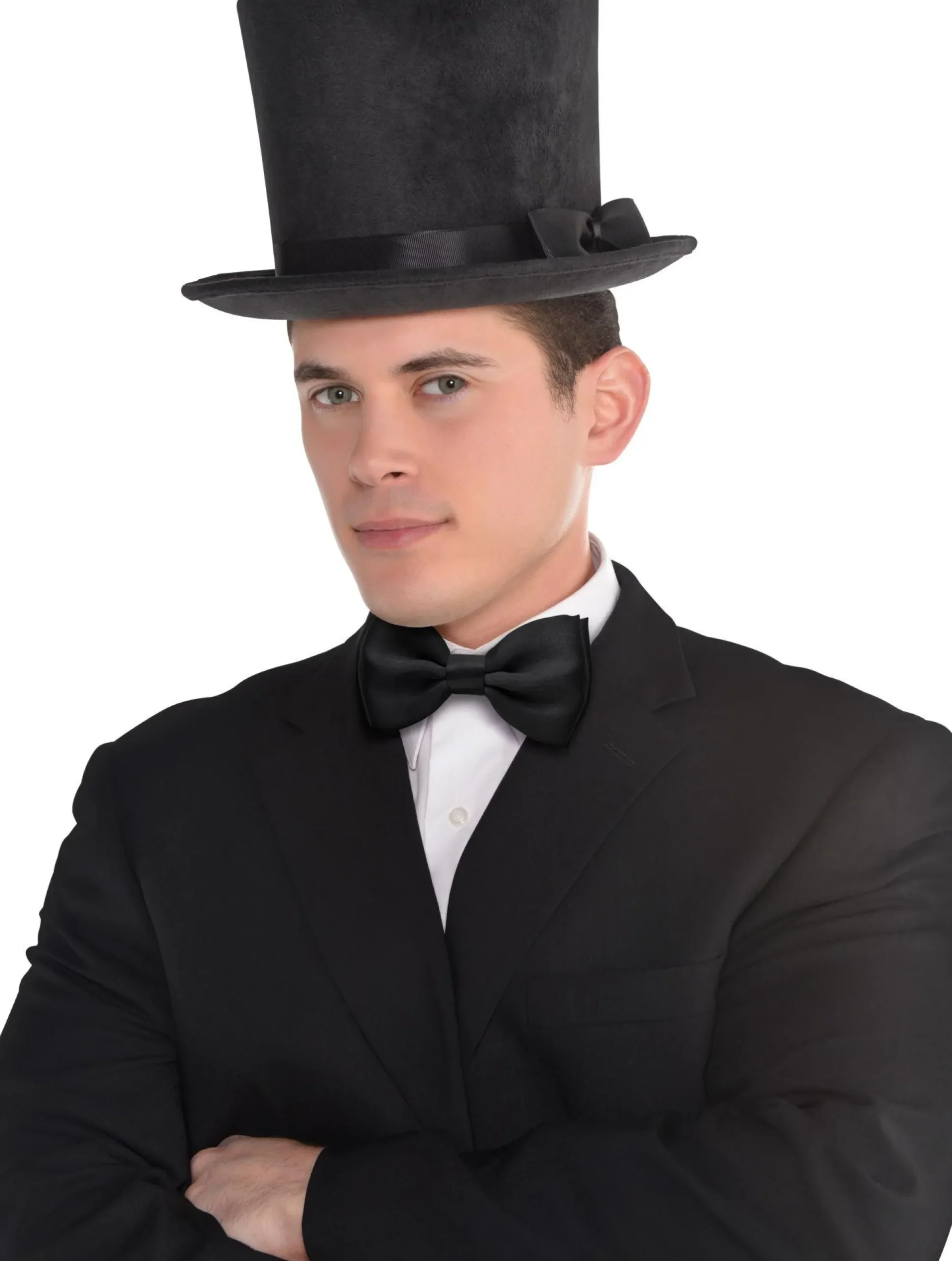 Shop Victorian Black Top Hat Deluxe Hats