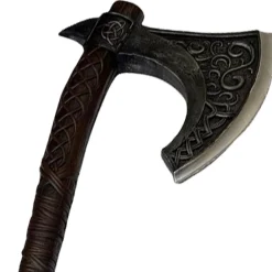 Party City Viking Bearded Battle Axe, 44In - High-Density Foam Prop| Weapons