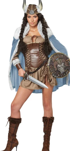 Shop Viking Vixen Costume For Adults Women Sexy