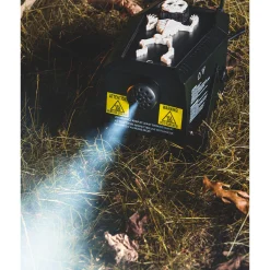 Party City 400W Skeleton Coffin Ground Fog Machine| Fog Machines & Fog Juice
