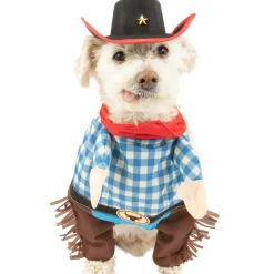 Discount Walking Western Cowboy Dog Costume Dog & Pet Costumes