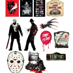Party City Warner Brothers Horror Film Cutouts, 12Ct| Decorations