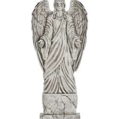 Party City Weeping Angel Monument Foam Tombstone, 26In X 57.5In| Tombstones & Fencing