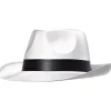 Outlet White Gangster Hat Hats