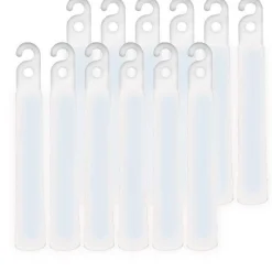 Party City White Glow Stick Necklaces 12Ct| Glow Sticks & Safety Lights