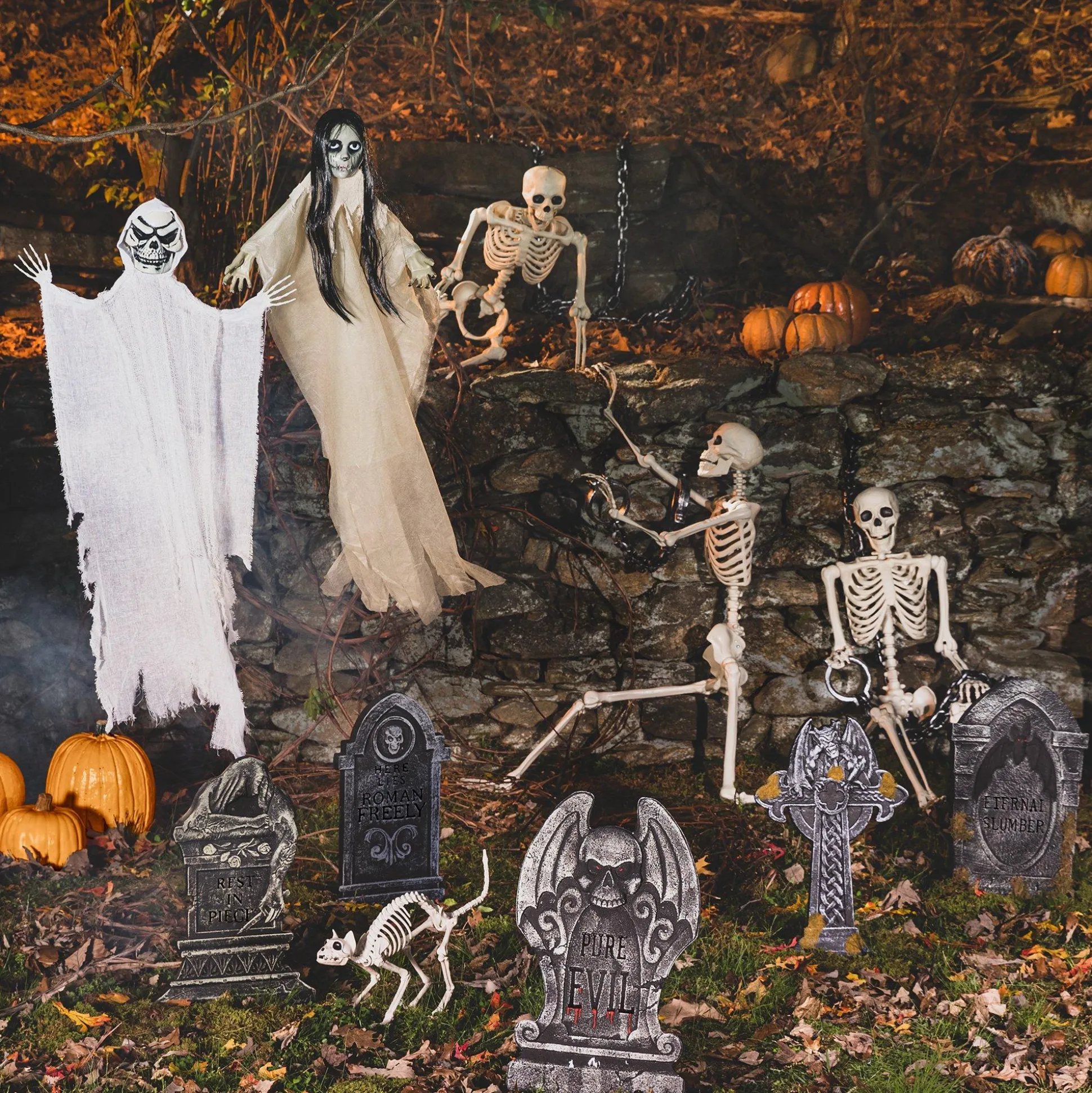 Party City White Reaper Decoration| Hanging Props