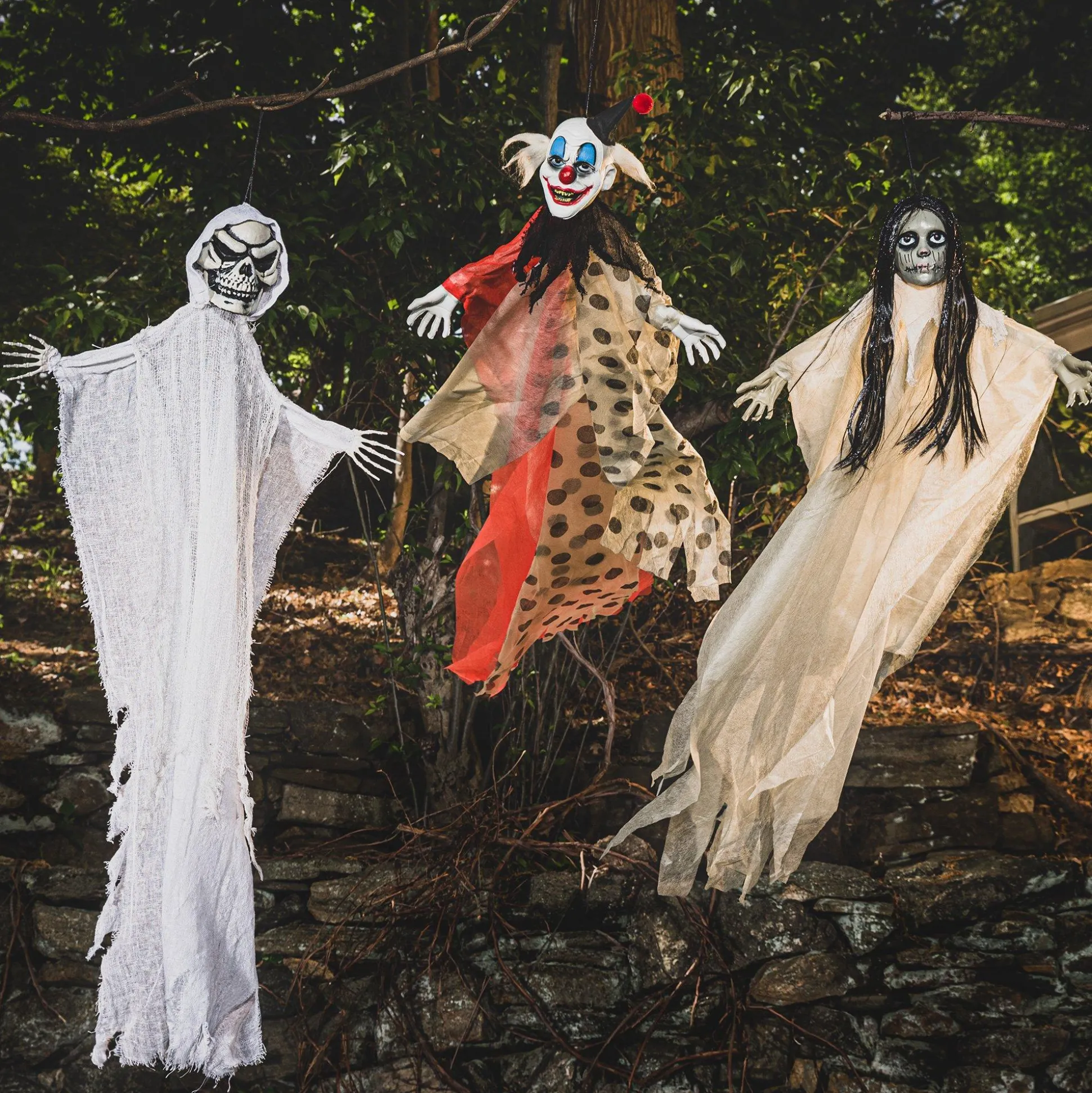 Party City White Reaper Decoration| Hanging Decorations