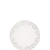 New White Round Paper Doilies 40Ct Baking Supplies