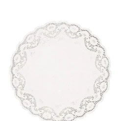 Clearance White Round Paper Doilies 12Ct Baking Supplies