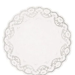 Best Sale White Round Paper Doilies 8Ct Baking Supplies