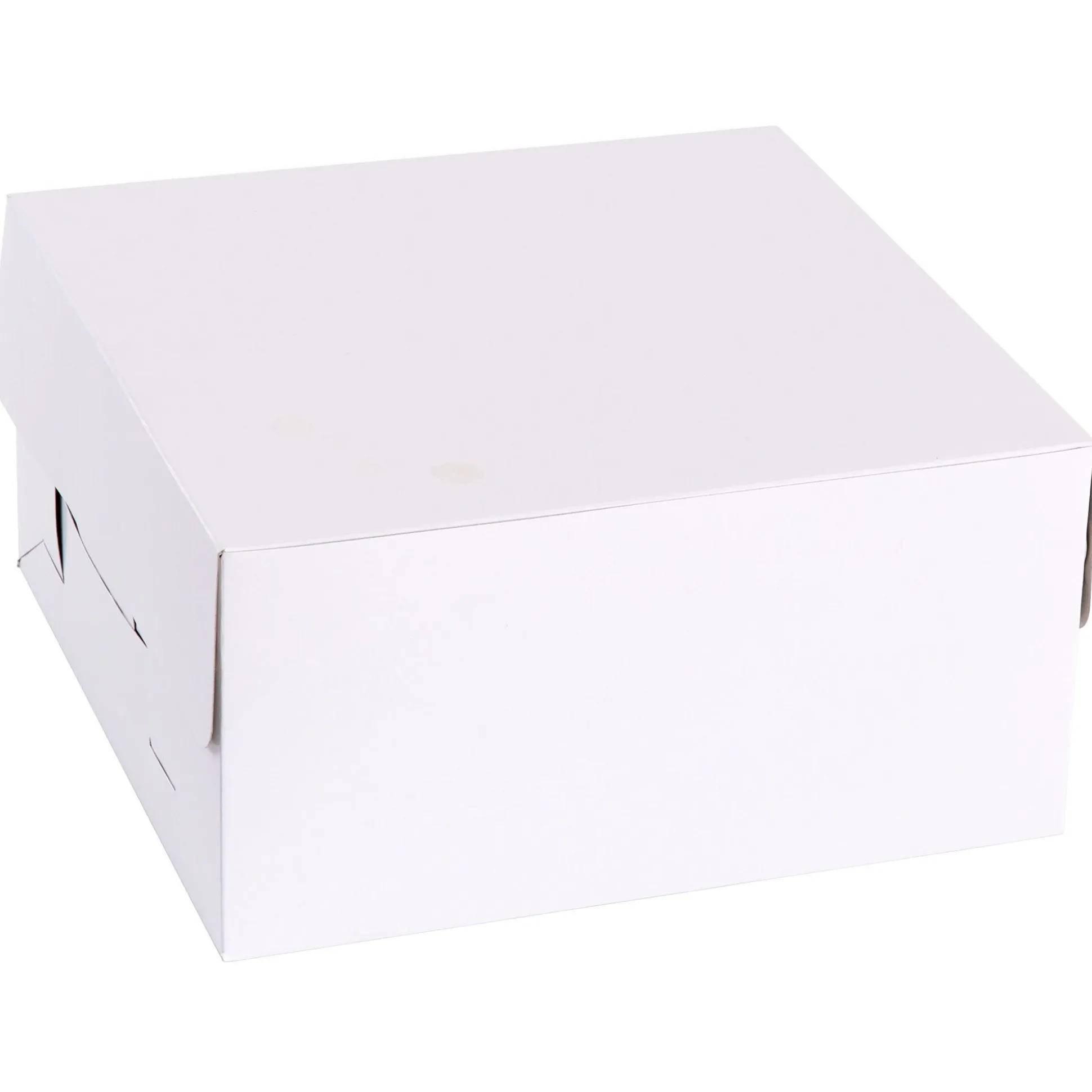 Cheap White Square Cake Box, 10In Boxes, Carriers & Treat Bags