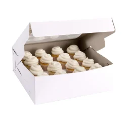 Clearance White Square Window Cake Box, 14In Baking Supplies