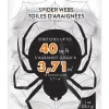 Party City White Stretch Spider Web, 40 Sq Ft| Spiders & Webbing