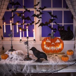 Party City White Stretch Spider Web, 800 Sq Ft| Spiderweb Night