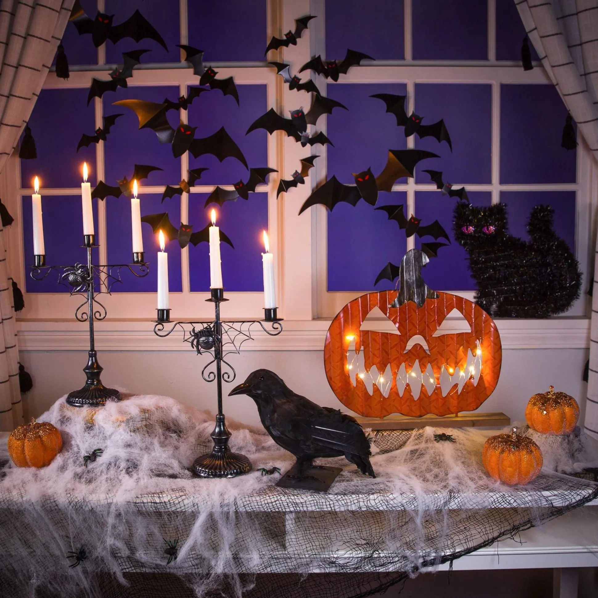 Party City White Stretch Spider Web, 400 Sq Ft| Spiders & Webbing