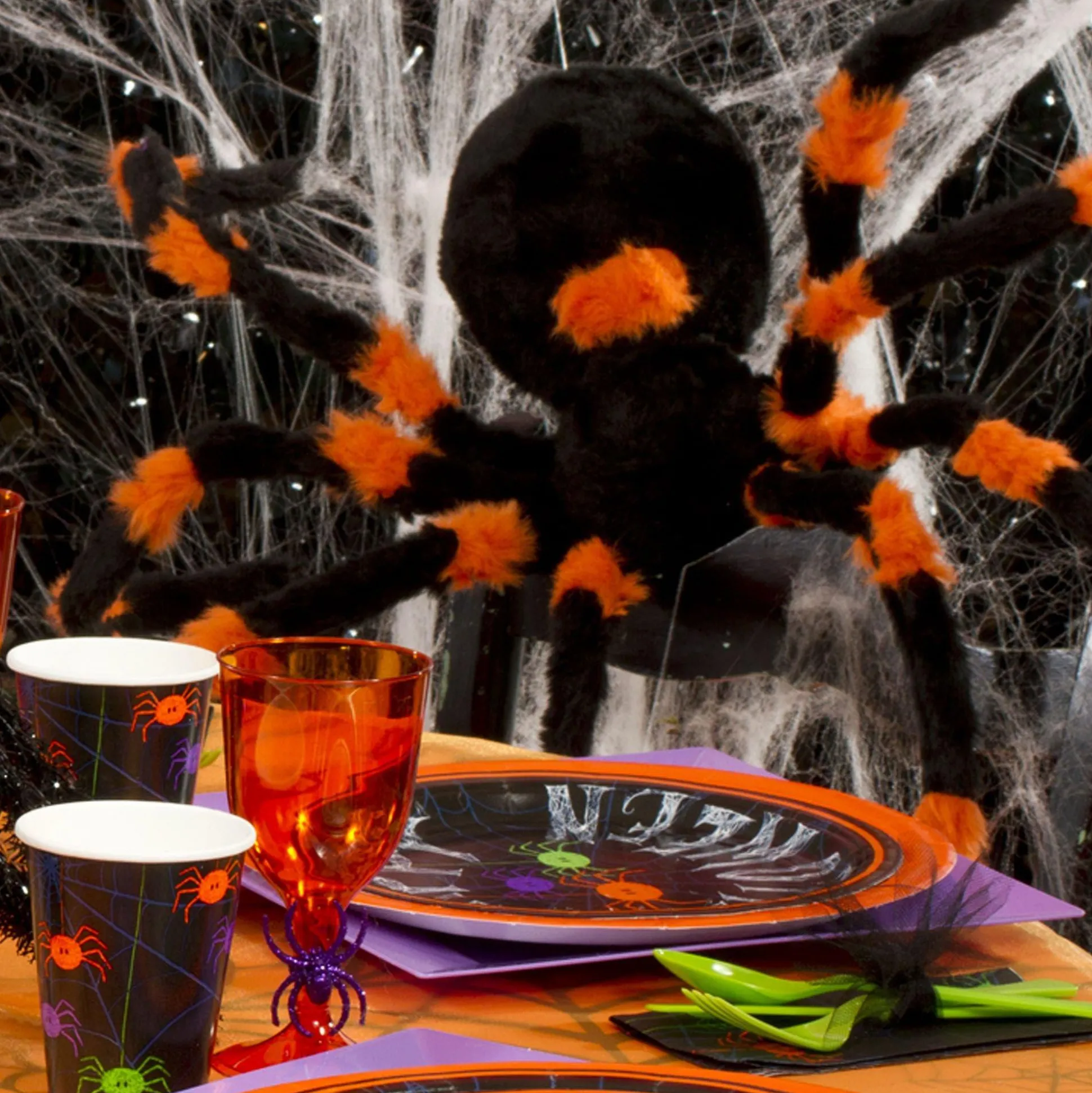 Party City White Stretch Spider Web, 400 Sq Ft| Spiders & Webbing