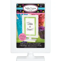 Cheap White Table Sign Candy Buffet By Color