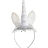 Fashion White Unicorn Headband Headbands, Tails