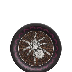 Party City Wicked Hauntings Paper Dessert Plates, 6.75In, 20Ct| Wicked Haunting