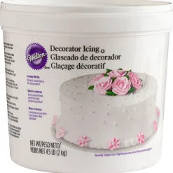 Best Sale White Creamy Decoration Icing 4.5Lbs Baking Supplies