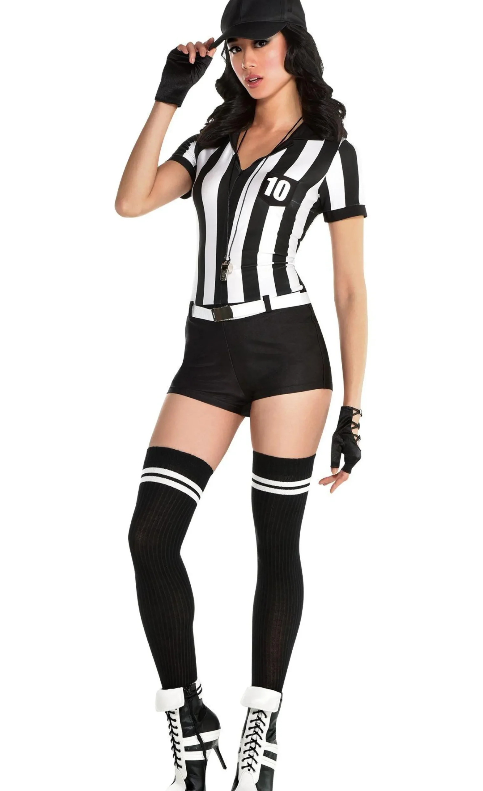 Best Sale Womens Sexy Umpire Costume Women Sexy