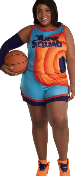 Cheap Women's Tune Squad Plus Size Costume - Space Jam 2 Plus Size Costumes