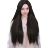 Online Yaki Lace Front Straight Black Wig Wigs
