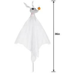 Party City Zero Yard Stake With Sound - The Nightmare Before Christmas| Standing Props