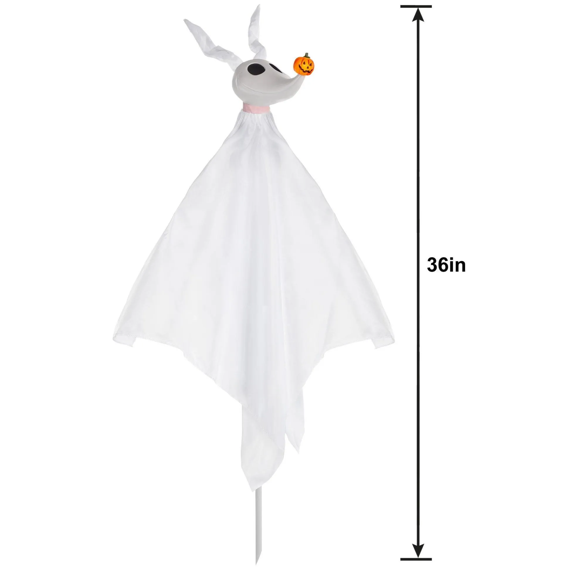 Party City Zero Yard Stake With Sound - The Nightmare Before Christmas| Standing Props