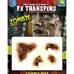Discount Zombie Rot Wound Prosthetics 4Ct- Tinsley Transfers Makeup